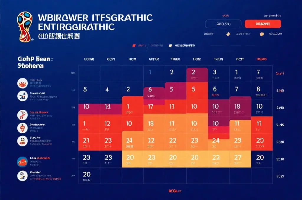 2026世界杯完整赛程更新：官方赛程、签表玄机与豪门上签下签全解析